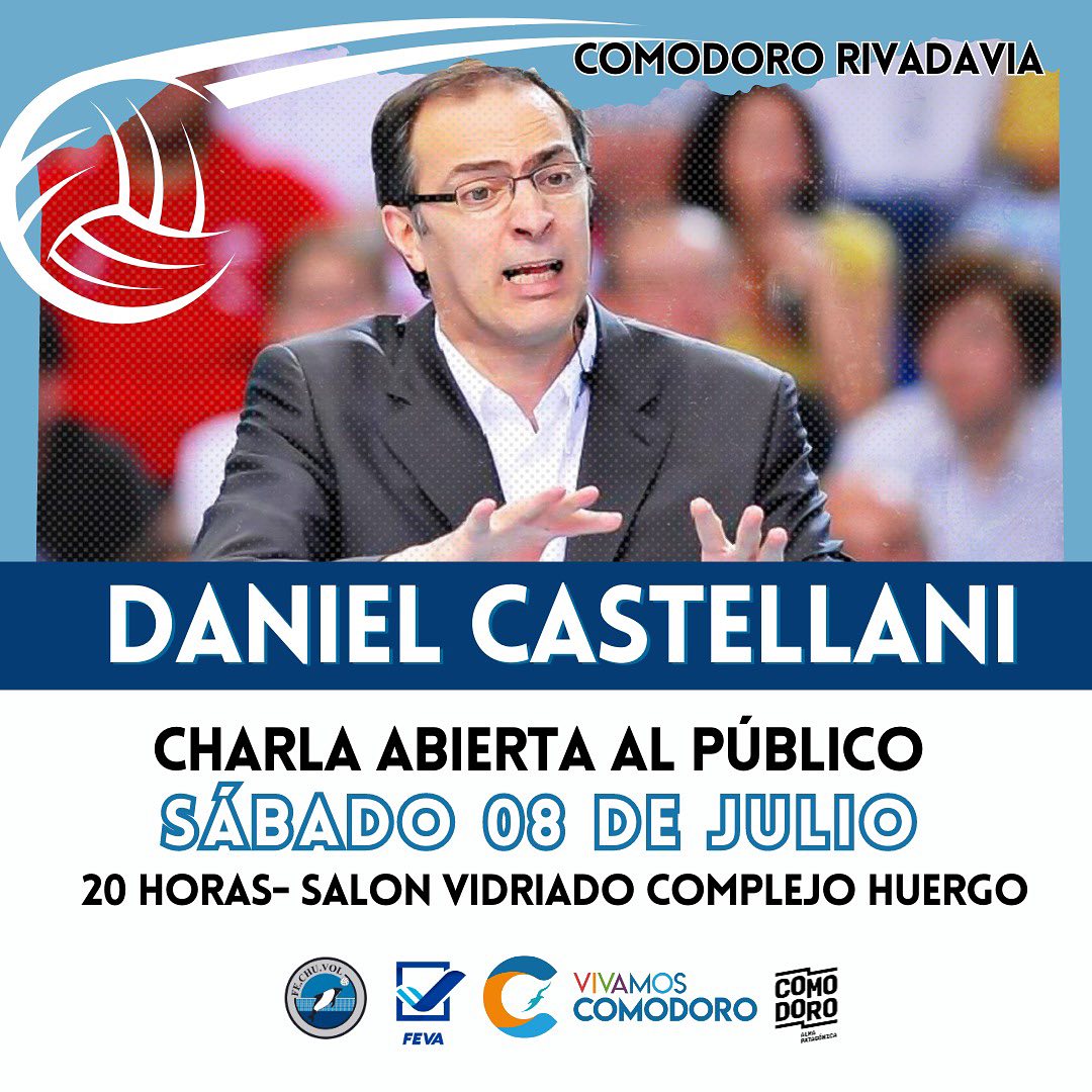 Daniel Castellani en su visita a Comodoro brindará su experiencia en una charla