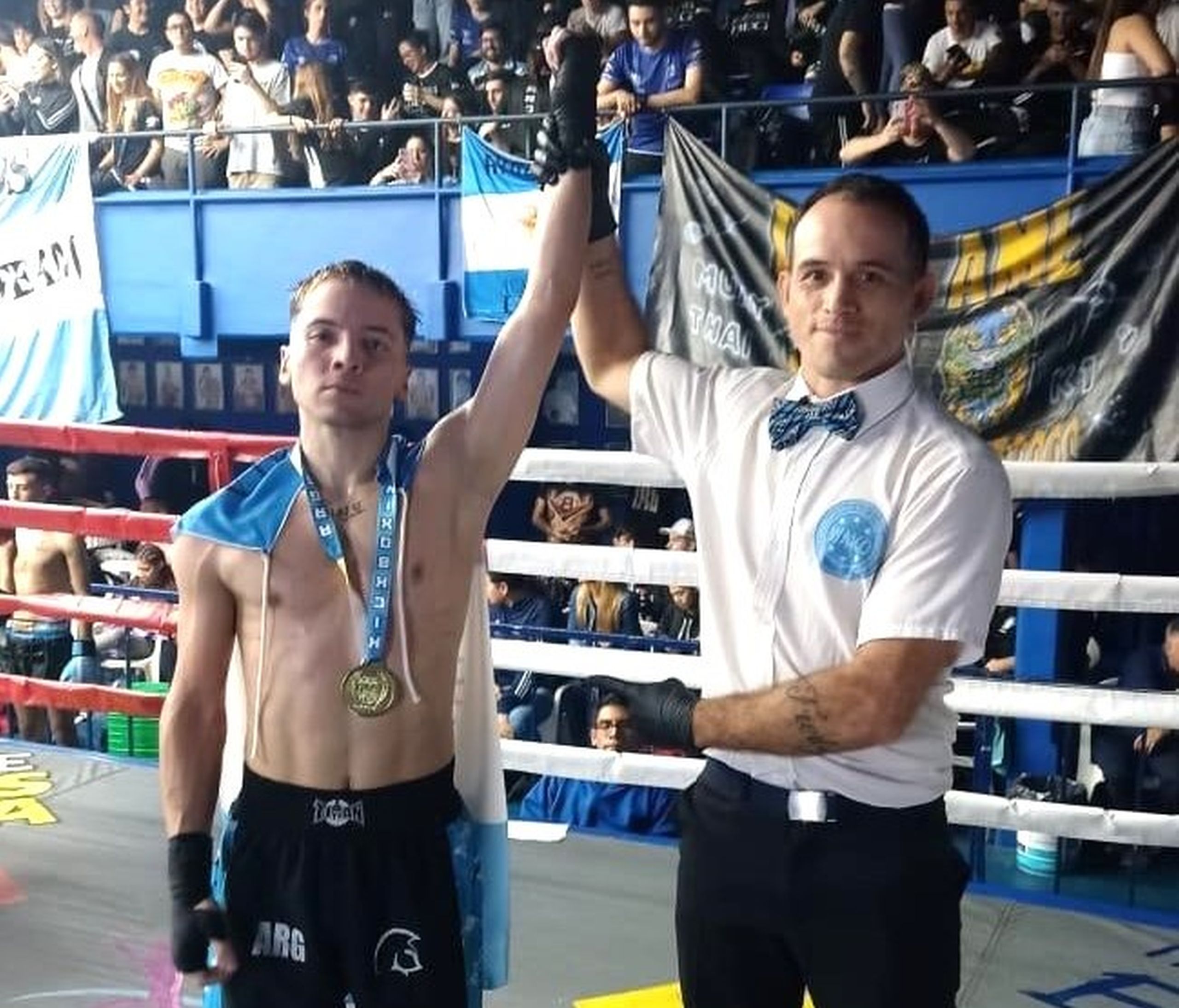 Micael Ruhmling fue campeón amateur en full contact