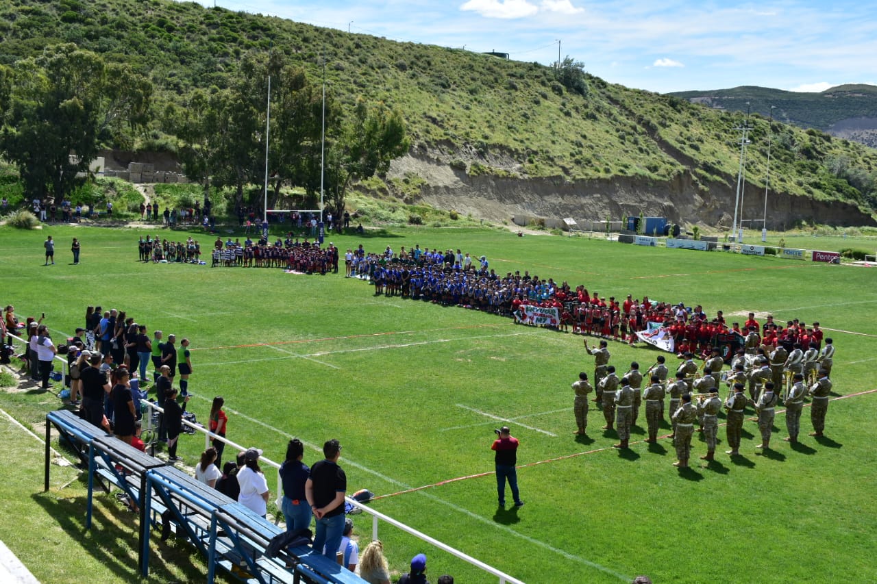 Calafate RC es anfitrión del 9º Regional Nocturno infantil de Rugby y Hockey