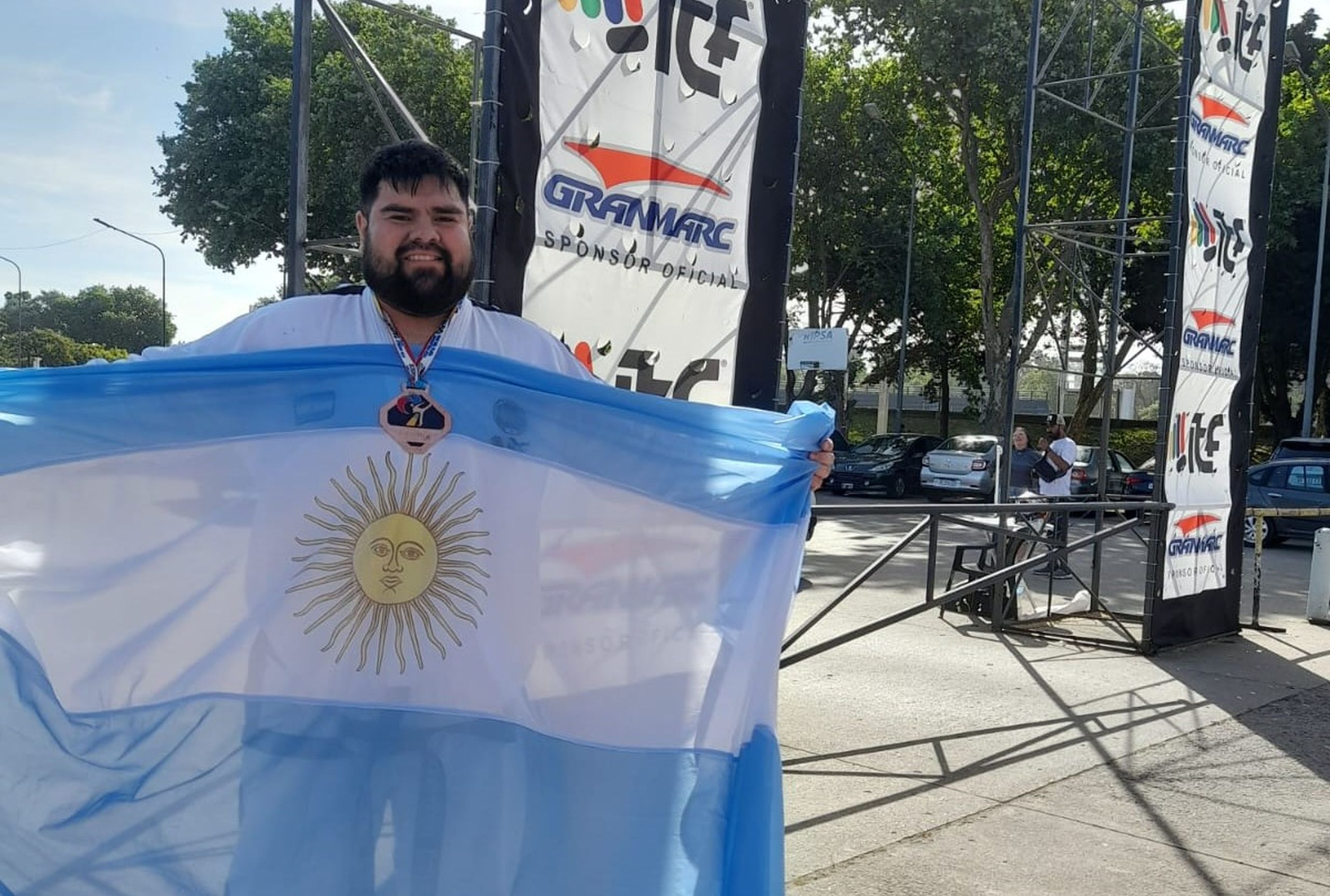 Tadeo Carrazana ganó el Bronce en la Copa del Mundo de Taekwondo ITF