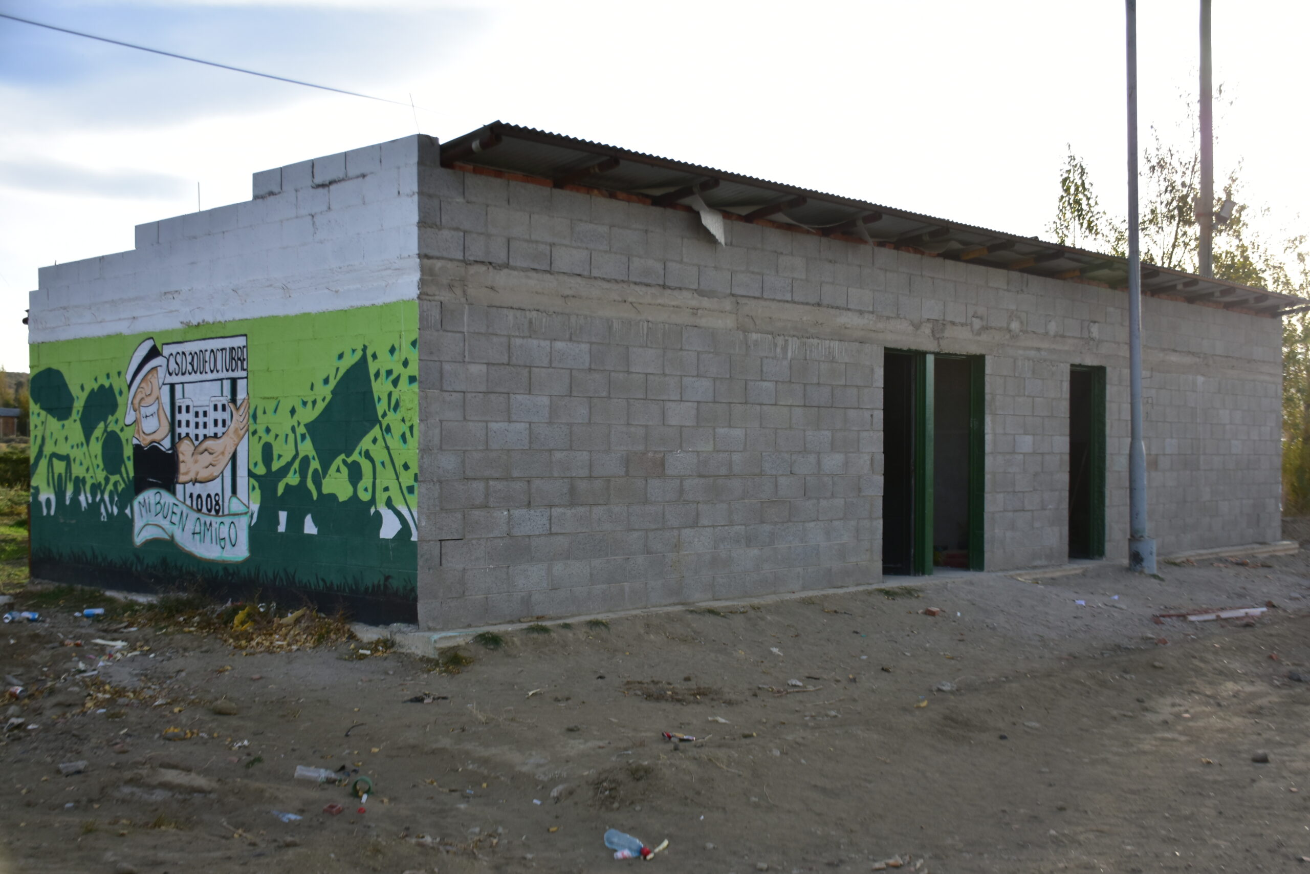 Club 30 de Octubre: “Más que una obra estamos cumpliendo un sueño”