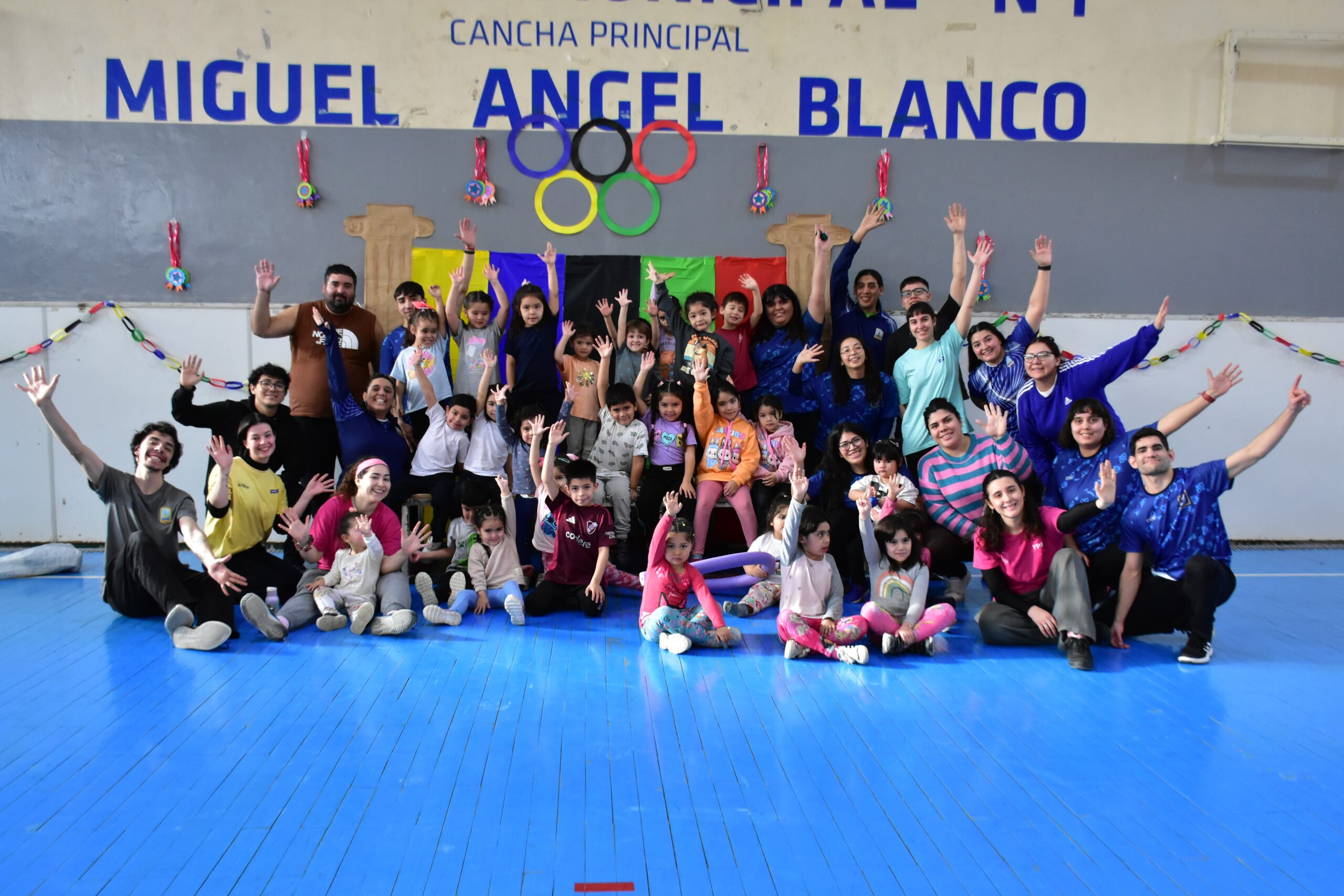 Segundo encuentro de Educación Física Infantil en el Municipal Nº1