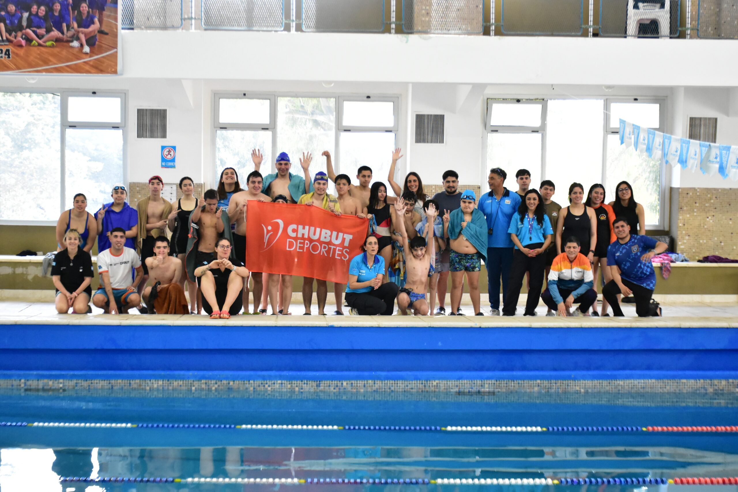 Natación Adaptada: Se disputó la instancia zonal de los Juegos Chubutenses