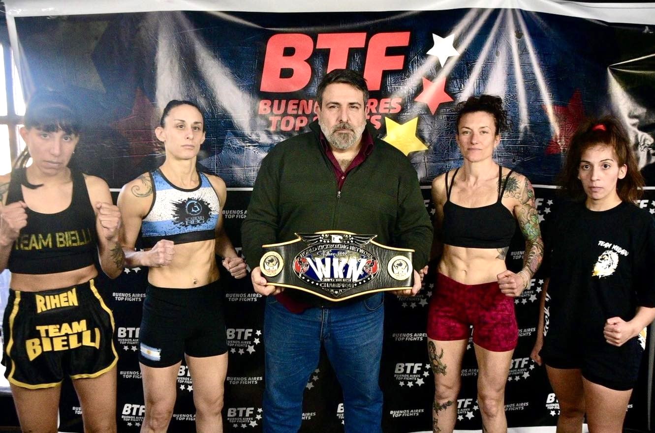 Camila Jaramillo pelea por un título argentino de full contact de la WKN 