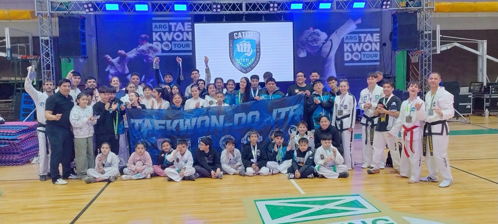 Taekwon-Do Asociación Austral brilló en Río Gallegos