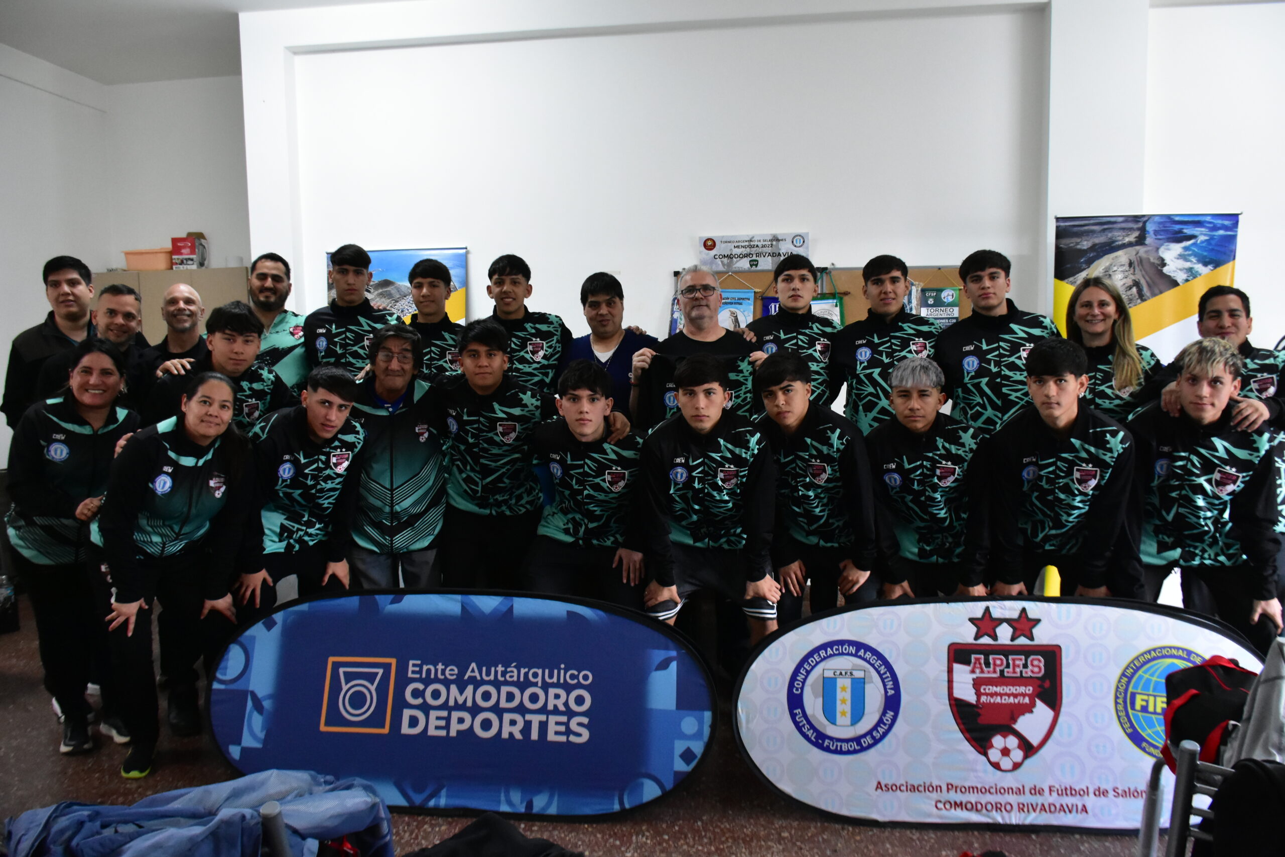 Futsal: La selección C17 de Comodoro, rumbo al Argentino en Corrientes