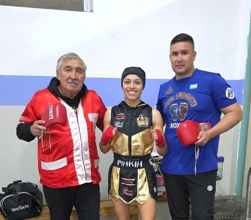 Aylén Aguirre cerrará otra velada de boxeo en el gimnasio Nº 1