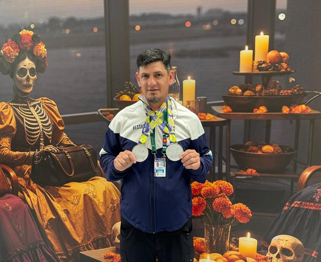 Juan Carlos Rodríguez se trajo dos medallas de plata del Panamericano de Tiro con Arco