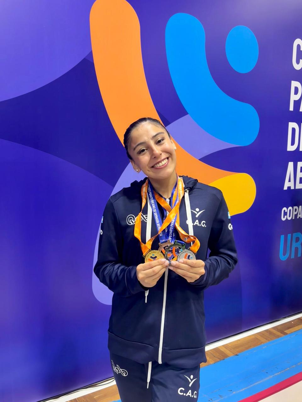 Gimnasia Aeróbica: Otra gran actuación internacional de Valentina Ramos Mercegué