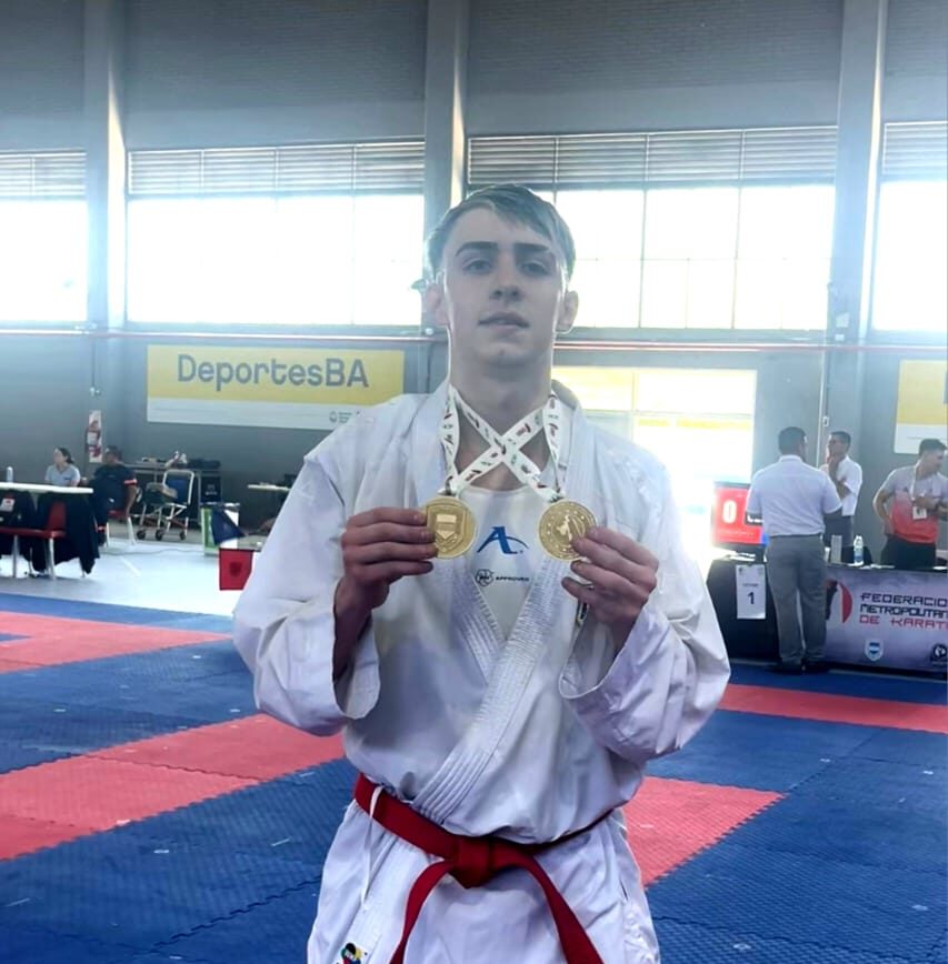 Karate: Excelente temporada para Franco Moroncini